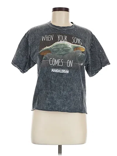 Pre-owned Star Wars Short Sleeve T-shirt In Gray