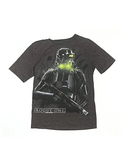 Pre-owned Star Wars Kids' Short Sleeve T-shirt In Gray