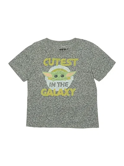 Pre-owned Star Wars Kids' Short Sleeve T-shirt In Gray