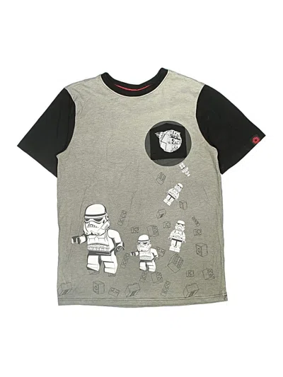 Pre-owned Star Wars Kids' Short Sleeve T-shirt In Gray