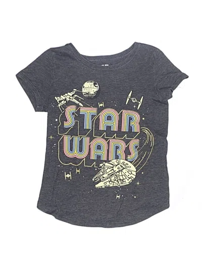 Pre-owned Star Wars Kids' Short Sleeve T-shirt In Gray
