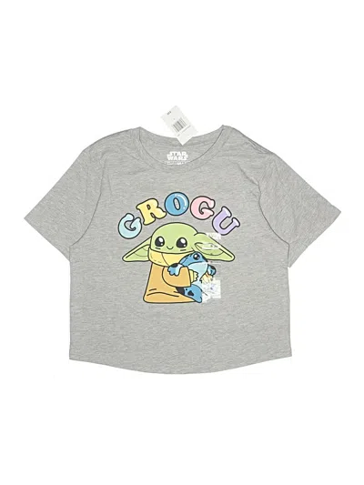 Pre-owned Star Wars Kids' Short Sleeve T-shirt In Gray