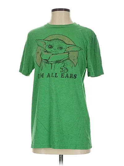 Pre-owned Star Wars Short Sleeve T-shirt In Green