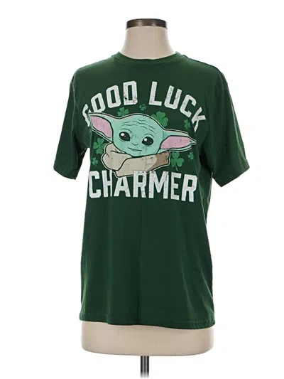 Pre-owned Star Wars Short Sleeve T-shirt In Green