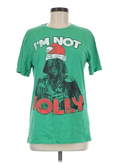 Pre-owned Star Wars Short Sleeve T-shirt In Green