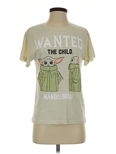 Pre-owned Star Wars Short Sleeve T-shirt In Green
