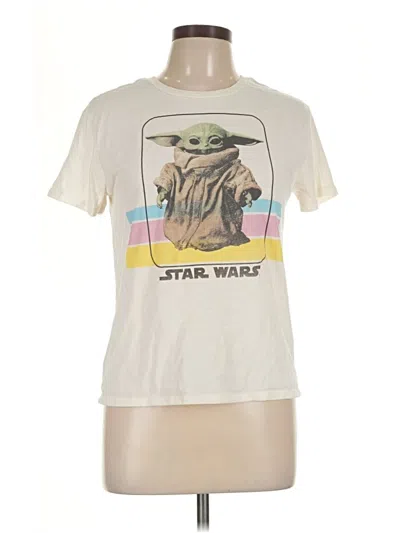 Pre-owned Star Wars Short Sleeve T-shirt In Ivory