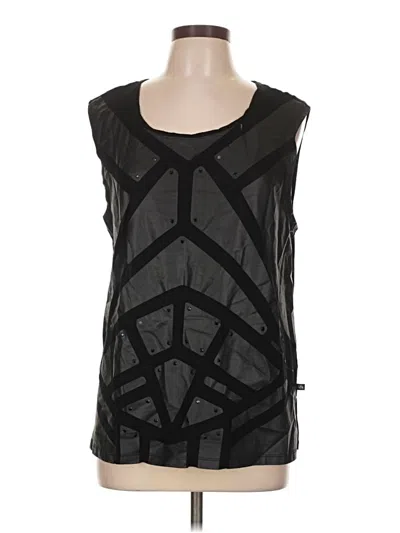 Pre-owned Star Wars Sleeveless Top Black Scoop Neck Tops