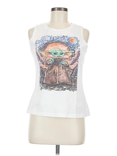 Pre-owned Star Wars Sleeveless T-shirt In White