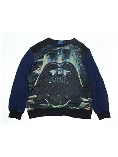 Pre-owned Star Wars Kids' Sweatshirt In Blue