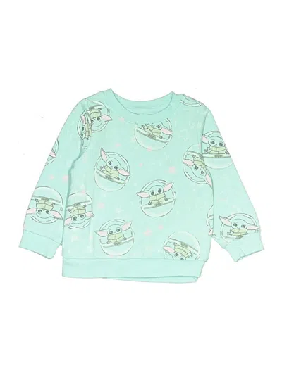 Pre-owned Star Wars Kids' Sweatshirt In Blue