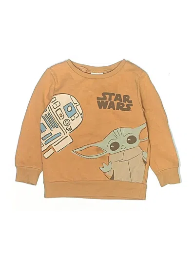 Pre-owned Star Wars Kids' Sweatshirt In Brown
