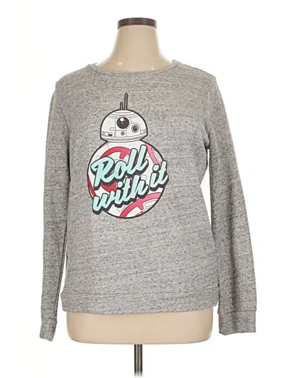 Pre-owned Star Wars Sweatshirt In Gray