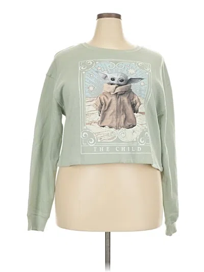 Pre-owned Star Wars Sweatshirt In Green