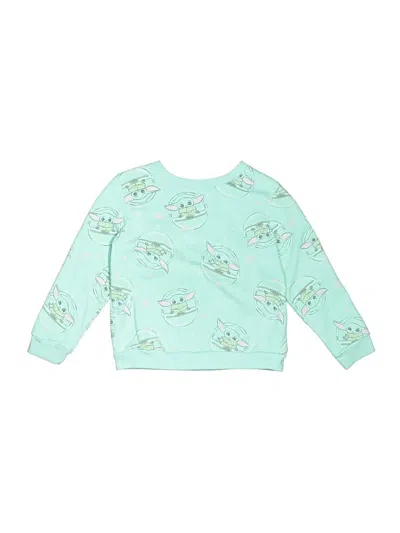 Pre-owned Star Wars Kids' Sweatshirt In Green