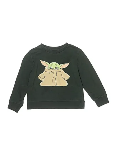 Pre-owned Star Wars Kids' Sweatshirt In Green