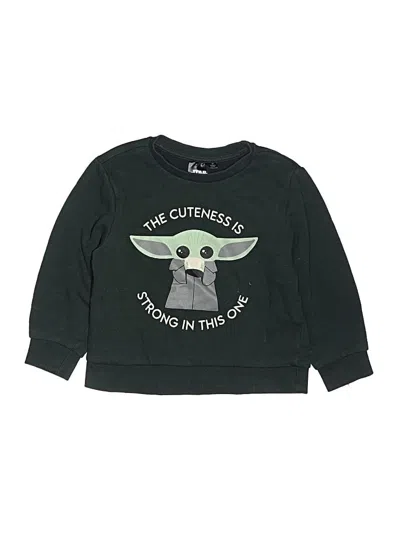 Pre-owned Star Wars Kids' Sweatshirt In Green