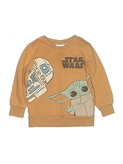 Pre-owned Star Wars Kids' Sweatshirt In Tan