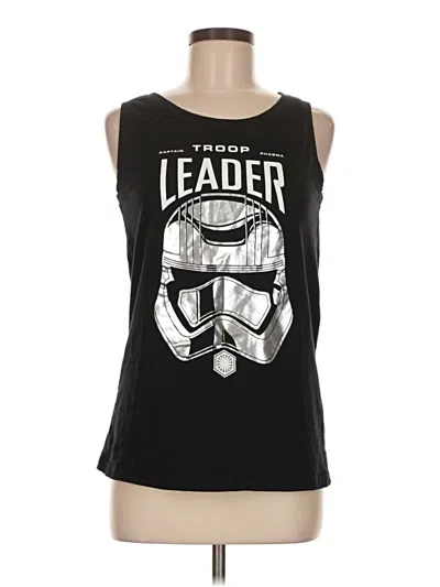 Pre-owned Star Wars Tank Top Black Halter Neckline Tops