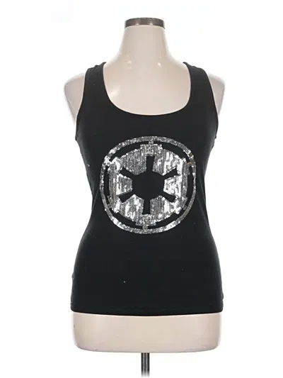 Pre-owned Star Wars Tank Top Black Halter Neckline Tops