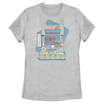 Star Wars: The Mandalorian And Grogu Star Wars The Mandalorian And Grogu The Child Street Stall  Graphic T-shirt In Gray