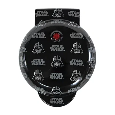 Star Wars Uncanny Brands  Mini Darth Vader Waffle Maker -  Kitchen Appliance In Black
