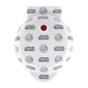 Star Wars Uncanny Brands  Mini Death Star Waffle Maker -  Kitchen Appliance In White