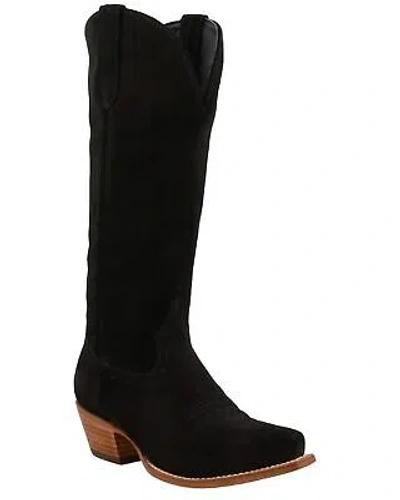 Pre-owned Star Women's Addison Tall Western Boot - Snip Toe Black 10 M
