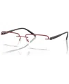 Starck Eyes Men's Eyeglasses, Sh2077t 54 In Red
