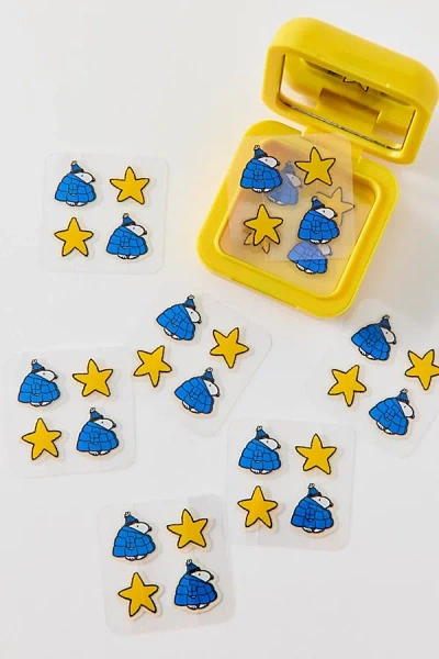 Starface Hydro-star Hydrocolloid Pimple Patch Set In Snoopy Blue Puffer At Urban Outfitters In Multi