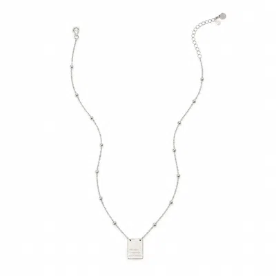 Starfish Project Act Justly Sterling Silver Necklace
