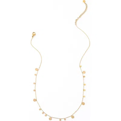 Starfish Project Confetti Necklace In Gold