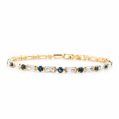 Starfish Project Glimmer Tennis Bracelet In Gold