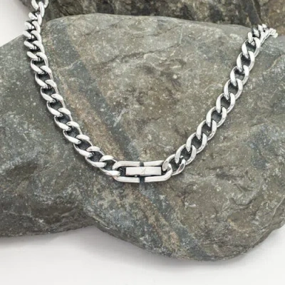 Starfish Project Linked Curb Chain In Silver