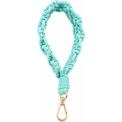 Starfish Project Macrame Wrist Strap In Blue