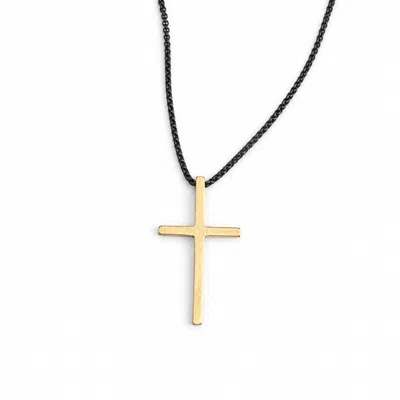 Starfish Project The Steadfast Cross Necklace In Gold
