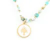 Starfish Project Women's Blue / White Strong Oak Turquoise Beaded Necklace