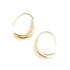 Starfish Project Women's Crescent Moon Thread Drop Earrings In Gold In Gold