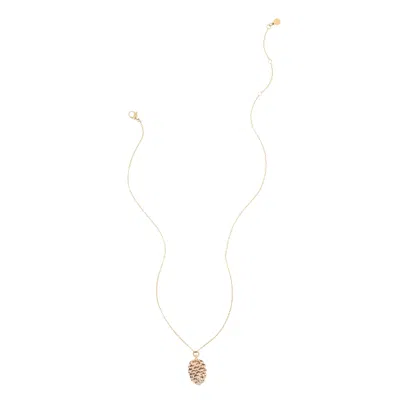 Starfish Project Women's Gold Abundant Hope Pinecone Necklace