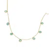 Starfish Project Women's Gold / Green Guiding Lights Necklace In Gold
