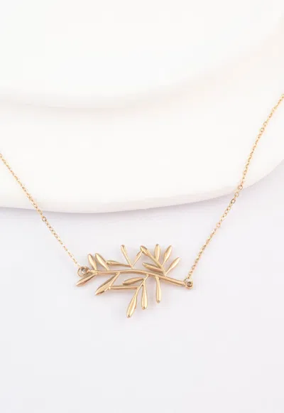 Starfish Project Women's Gold Rooted & Rising Branch Necklace