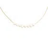 Starfish Project Women's Gold / White Harmony Pearl Cluster Necklace In Gold