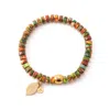 Starfish Project Women's Neutrals Sedona Stretch Bracelet In Orange