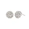 Starfish Project Women's Silver Lustre Bloom Studs In Platinum