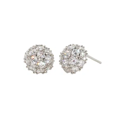 Starfish Project Women's Silver Lustre Bloom Studs In Platinum