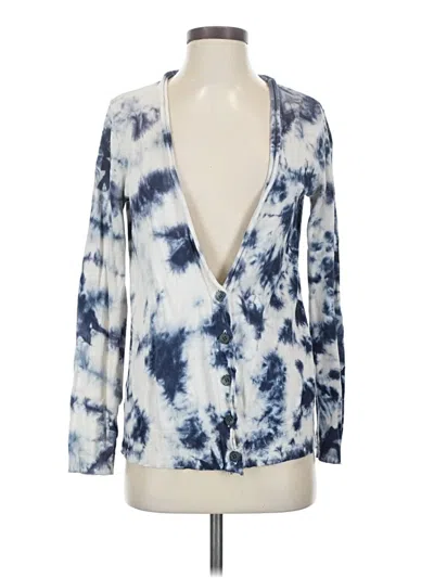 Pre-owned Staring At Stars Cardigan Sweater In Blue