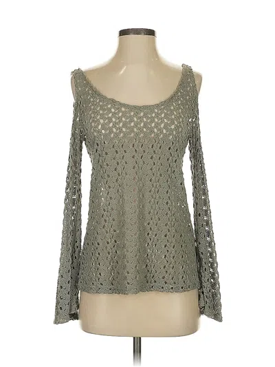 Pre-owned Staring At Stars Cardigan Sweater In Gray