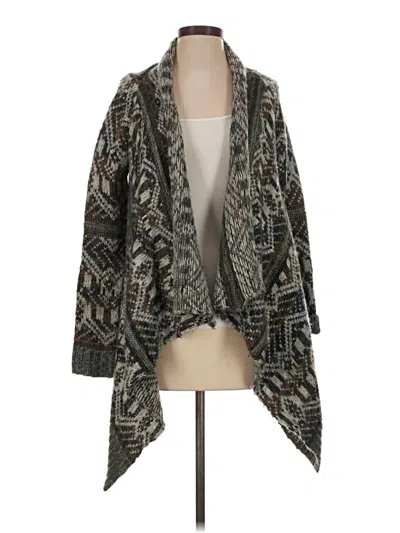 Pre-owned Staring At Stars Cardigan Sweater In Gray
