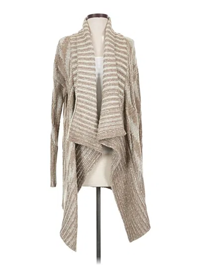 Pre-owned Staring At Stars Cardigan Sweater In Tan