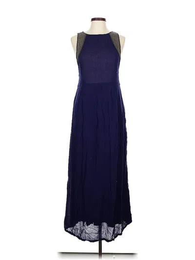 Pre-owned Staring At Stars Casual Dress In Blue